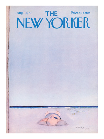 The New Yorker Cover - August 1, 1970 by Andre Francois Pricing Limited Edition Print image