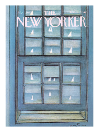 The New Yorker Cover - July 11, 1977 by Andre Francois Pricing Limited Edition Print image