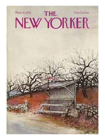 The New Yorker Cover - November 6, 1978 by Arthur Getz Pricing Limited Edition Print image