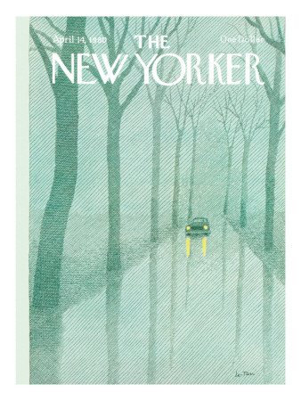 The New Yorker Cover - April 14, 1980 by Pierre Letan Pricing Limited Edition Print image