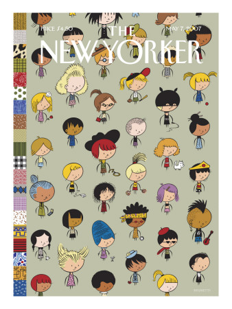 The New Yorker Cover - May 7, 2007 by Ivan Brunetti Pricing Limited Edition Print image