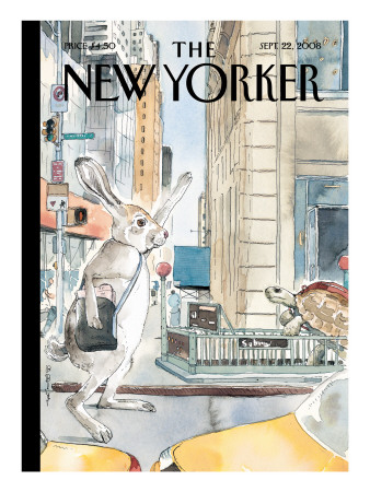 The New Yorker Cover - September 22, 2008 by Barry Blitt Pricing Limited Edition Print image