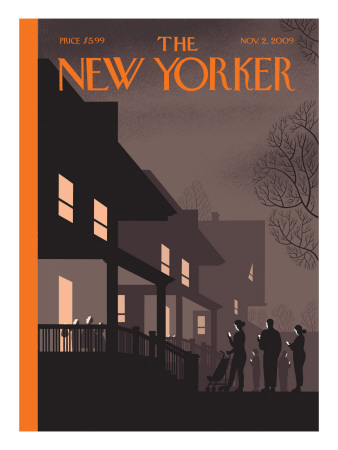 The New Yorker Cover - November 2, 2009 by Chris Ware Pricing Limited Edition Print image
