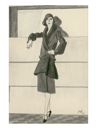 Vogue - September 1929 by Carl Eric Erickson Pricing Limited Edition Print image