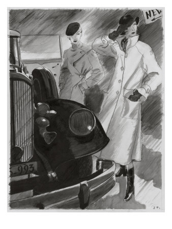 Vogue - November 1933 by Jean Pagès Pricing Limited Edition Print image