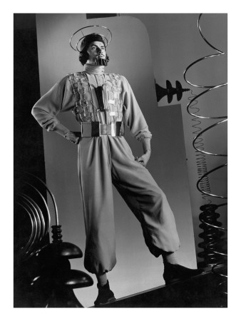 Vogue - February 1939 by Anton Bruehl Pricing Limited Edition Print image
