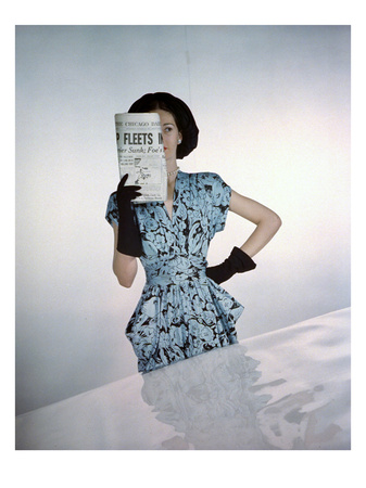 Vogue - January 1945 by Constantin Joffé Pricing Limited Edition Print image
