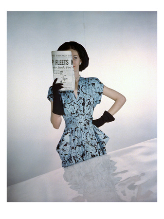 Vogue - January 1945 by Constantin Joffe Pricing Limited Edition Print image