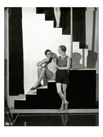 Vogue - July 1928 by George Hoyningen-Huene Pricing Limited Edition Print image