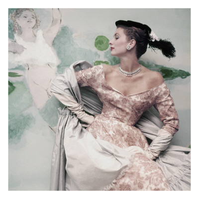 Vogue - November 1953 by Henry Clarke Pricing Limited Edition Print image