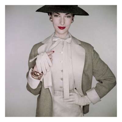 Vogue - January 1953 by Clifford Coffin Pricing Limited Edition Print image
