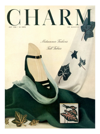 Charm Cover - July 1948 by Michael Elliot Pricing Limited Edition Print image