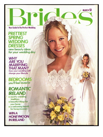 Brides Cover - March 1973 by Richard Ballarian Pricing Limited Edition Print image