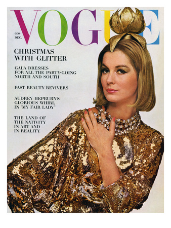 Vogue Cover - December 1963 by Bert Stern Pricing Limited Edition Print image