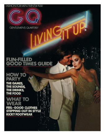 Gq Cover - December 1975 by Chris Von Wangenheim Pricing Limited Edition Print image