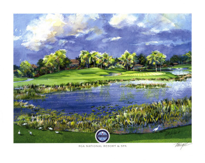 Pga National Resort And Spa by Tim Lynch Pricing Limited Edition Print image