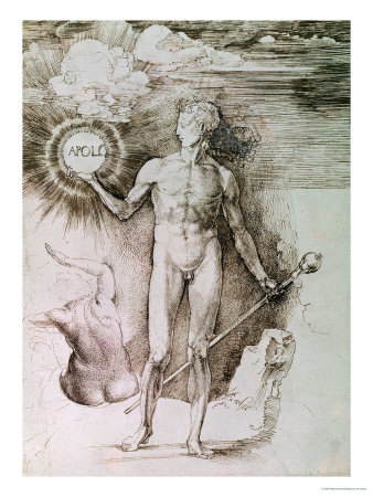 Apollo, Circa 1501-04 by Albrecht Durer Pricing Limited Edition Print image