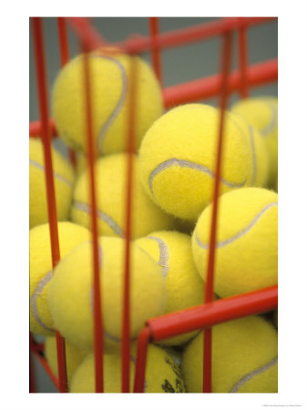 Tennis Balls In Caddie by Stewart Cohen Pricing Limited Edition Print image