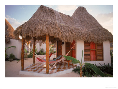 Hammock At Cabana, Quintana Roo, Mexico by Frank Siteman Pricing Limited Edition Print image