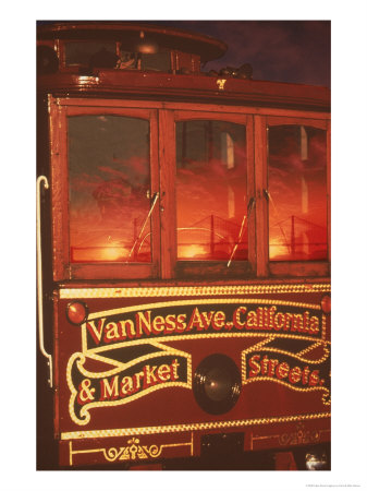 Cable Car by Carol & Mike Werner Pricing Limited Edition Print image