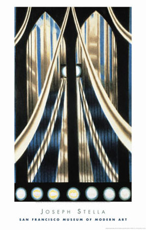 Bridge,1936 by Joseph Stella Pricing Limited Edition Print image