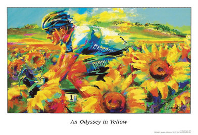 An Odyssey In Yellow by Malcolm Farley Pricing Limited Edition Print image