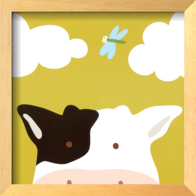 Peek-A-Boo Iii, Cow by Yuko Lau Pricing Limited Edition Print image