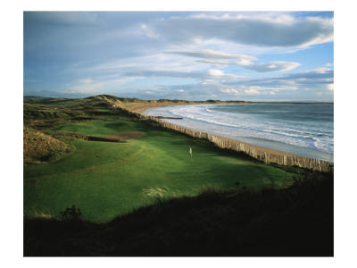 Doonbeg Golf Club, Hole 9 by Stephen Szurlej Pricing Limited Edition Print image