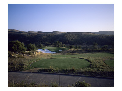 Shady Canyon Golf Course, Hole 12 by Stephen Szurlej Pricing Limited Edition Print image