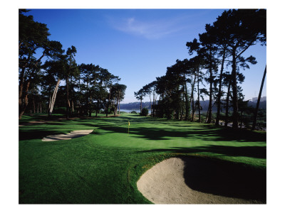 Olympic Club, Hole 10 by Stephen Szurlej Pricing Limited Edition Print image