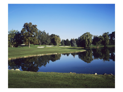 Oakland Hills Country Club, Hole 16 by Stephen Szurlej Pricing Limited Edition Print image