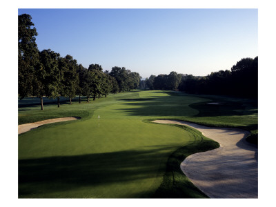 Baltusrol Golf Club, Hole 6 by Stephen Szurlej Pricing Limited Edition Print image