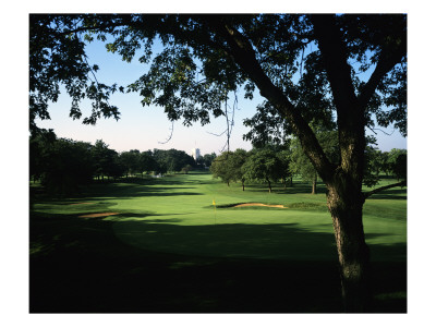 Olympia Fields Country Club North Course, Hole 10 by Stephen Szurlej Pricing Limited Edition Print image