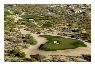 Desert Mountain Renegade Course, Hole 6 by J.D. Cuban Pricing Limited Edition Print image