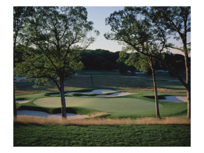 Bethpage State Park Black Course, Hole 17 by Stephen Szurlej Pricing Limited Edition Print image