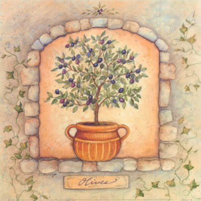 Olives Topiary by Susan Winget Pricing Limited Edition Print image