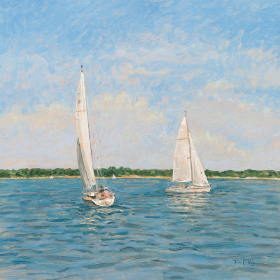 Sunday Sail Ii by Tim Coffey Pricing Limited Edition Print image