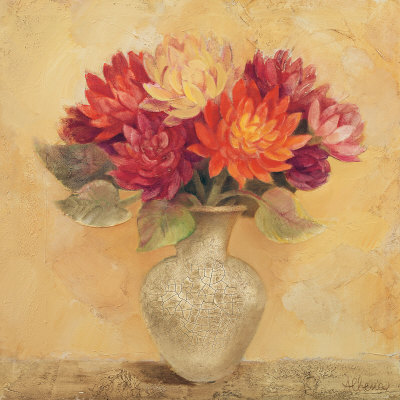 Summer Dahlias by Albena Hristova Pricing Limited Edition Print image