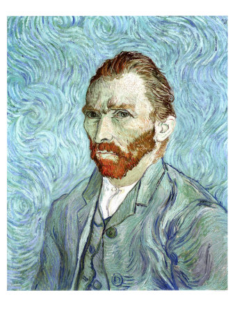 Self-Portrait, C.1889 by Vincent Van Gogh Pricing Limited Edition Print image