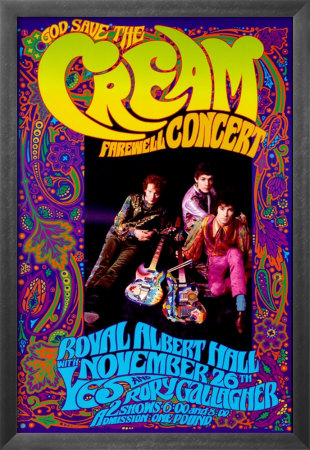 Cream Farewell Concert (Lithograph) by Bob Masse Pricing Limited Edition Print image