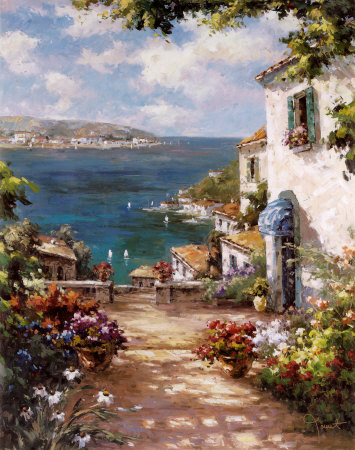 Mediterranean Dreams I by Jouret Pricing Limited Edition Print image
