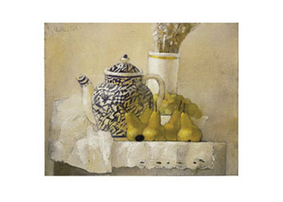 Still Life With Blue Tea Pot by Lilita Pricing Limited Edition Print image