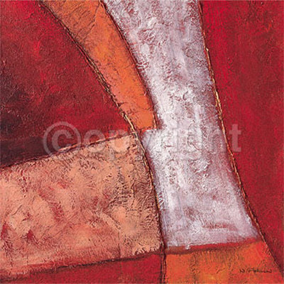 Red And White Maze by Nick Palmer Pricing Limited Edition Print image