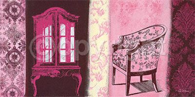 Cupboard And Brocade by Anna Flores Pricing Limited Edition Print image