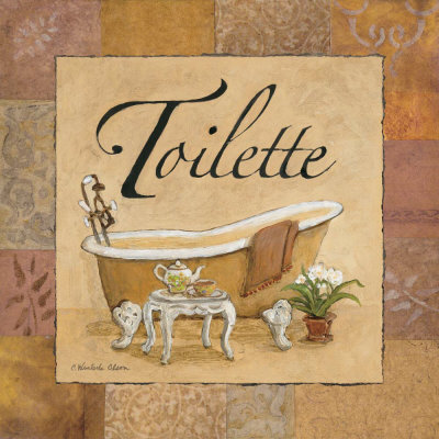Spice Toilette by Charlene Winter Olson Pricing Limited Edition Print image