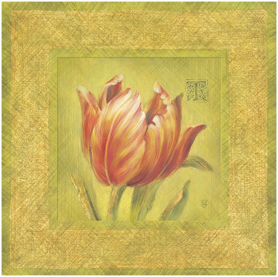 Golden Tulip by Lauren Hamilton Pricing Limited Edition Print image