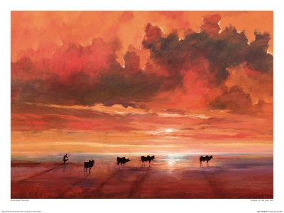 Shores Of The Jade Sea by Jonathan Sanders Pricing Limited Edition Print image