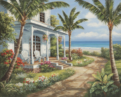 Summer House I by Sung Kim Pricing Limited Edition Print image