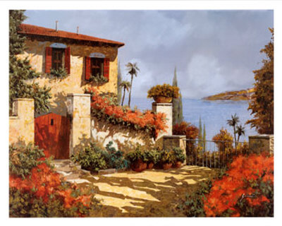 Il Gardino Rosso by Guido Borelli Pricing Limited Edition Print image