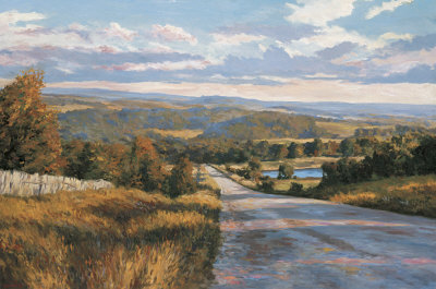 Lavender Road by Douglas Edwards Pricing Limited Edition Print image
